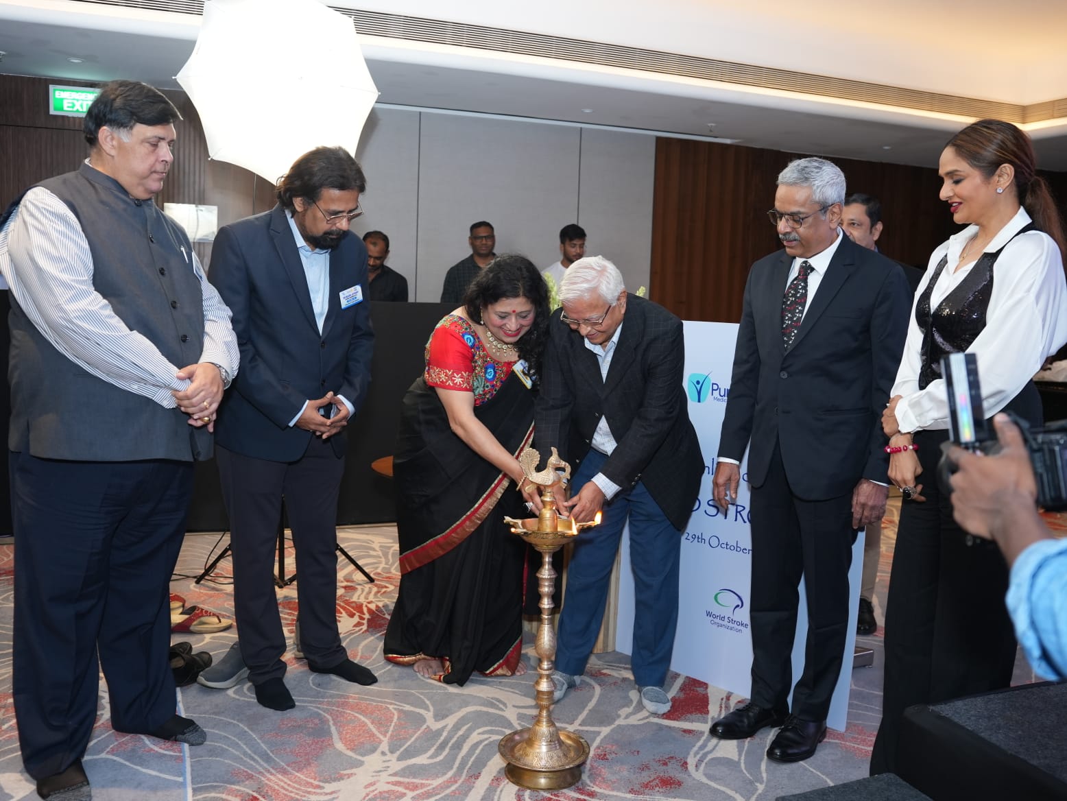 World Stroke Day awareness program by Brainline with healthcare leaders